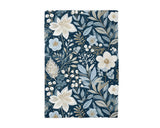 Winter Holiday Floral Waffle Tea Towel
