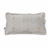 Gray Stripe Interchangeable Pillow