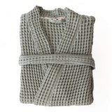 Anthracite Luxurious Waffle Bathrobe / 3XL