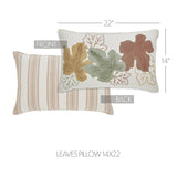 Autumn Leaves Fall Throw Lumbar Pillow
