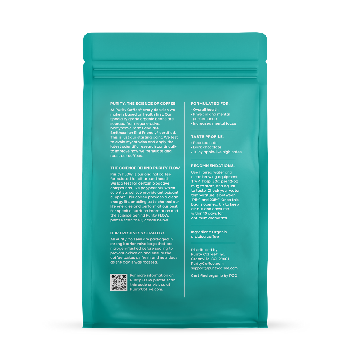 FLOW: Original Medium Roast *Ground* Coffee - 12oz Bag