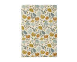 Fall Boho Floral Autumn Leaves Botanic Foliage Kitchen Towel