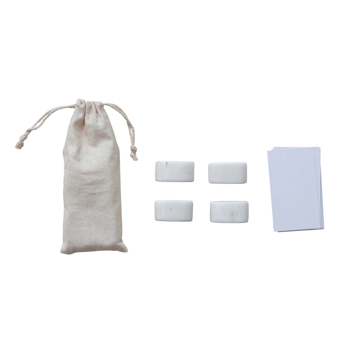 Marble Place Card/Photo Holders Set of 4