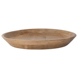 Natural Mango Wood Round Tray