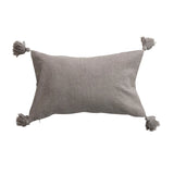 Stonewashed Cotton Lumbar Pillow