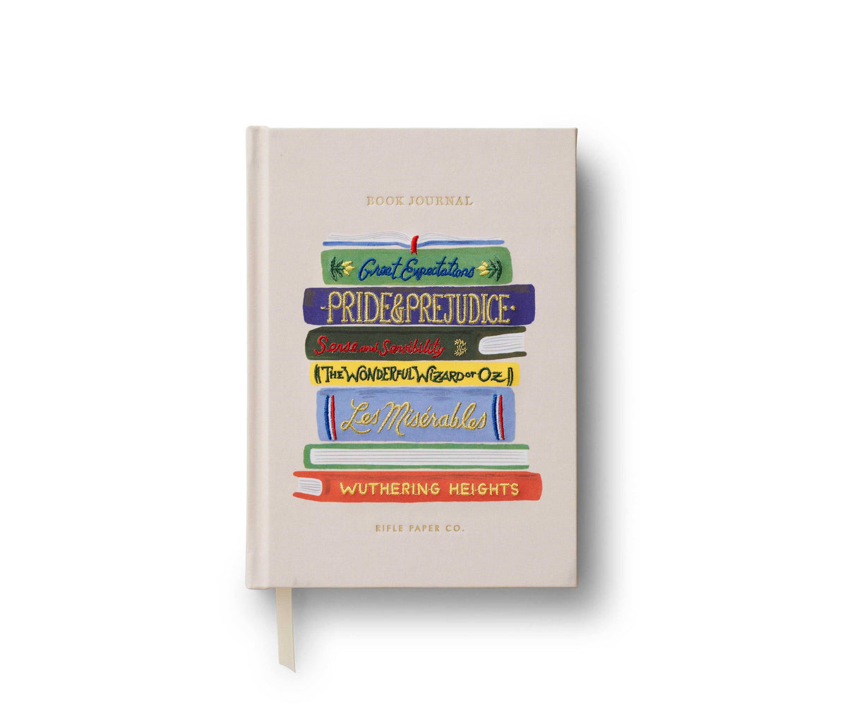 Rifle Paper Book Club Embroidered Book Journal