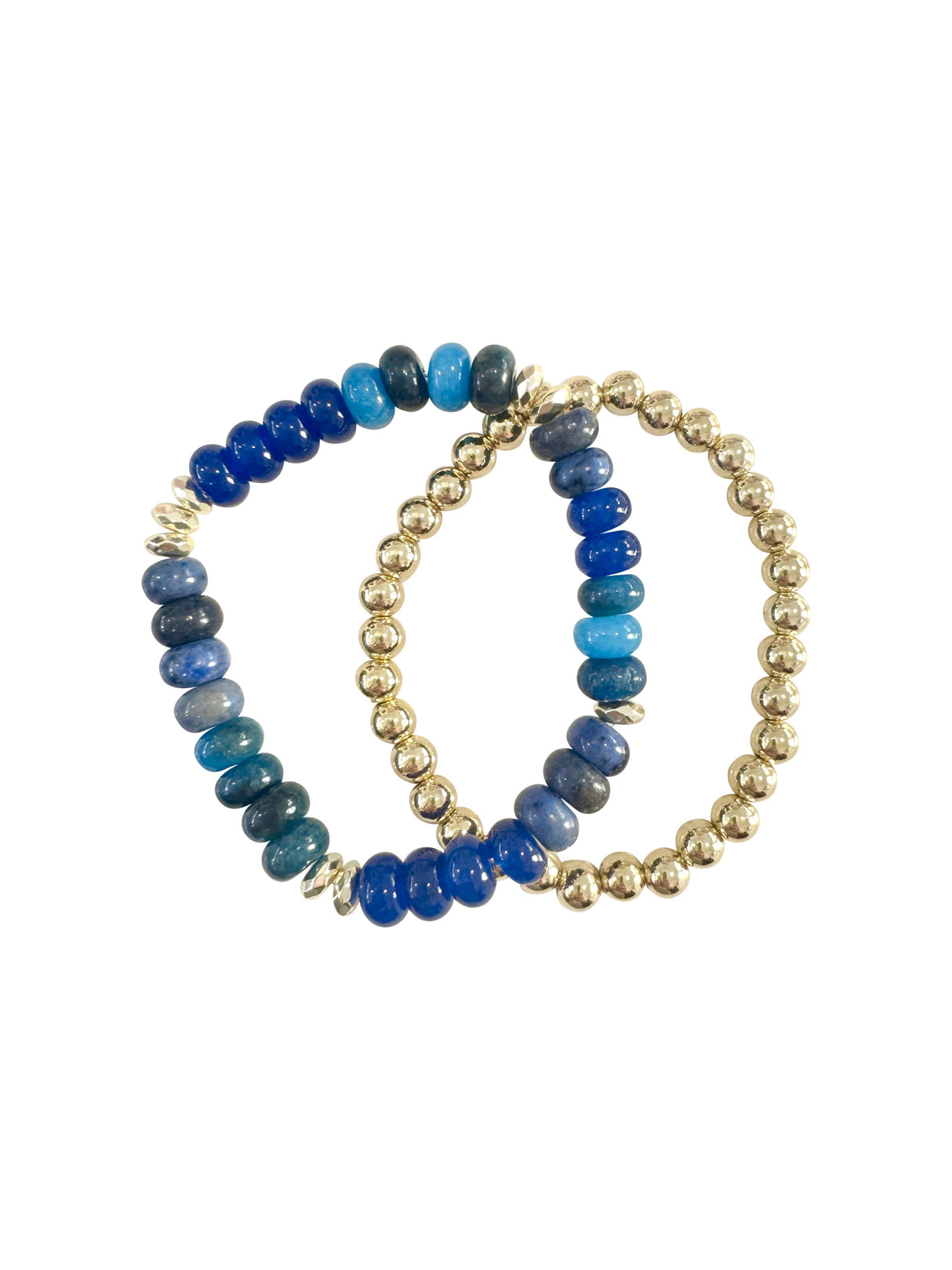 Jamie Dark Blue Mix Bracelet Set