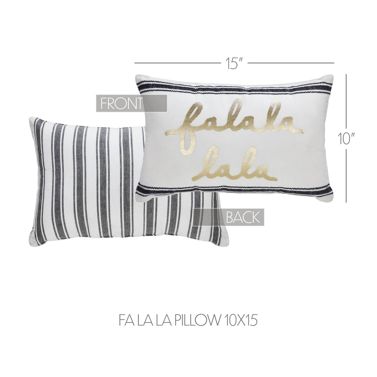 Wintergleam Christmas Fa La La Pillow