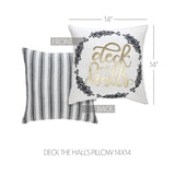 Wintergleam Deck the Halls Pillow