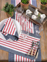 72" Striped 4th Table Runner