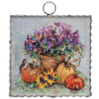 Rozie's Lavender Mums Mini Art