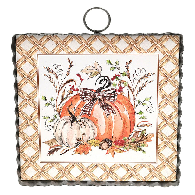 Beck's Festive Pumpkin Mini Art