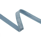 1" French Blue Wired Heritage Velvet Ribbon Bolt