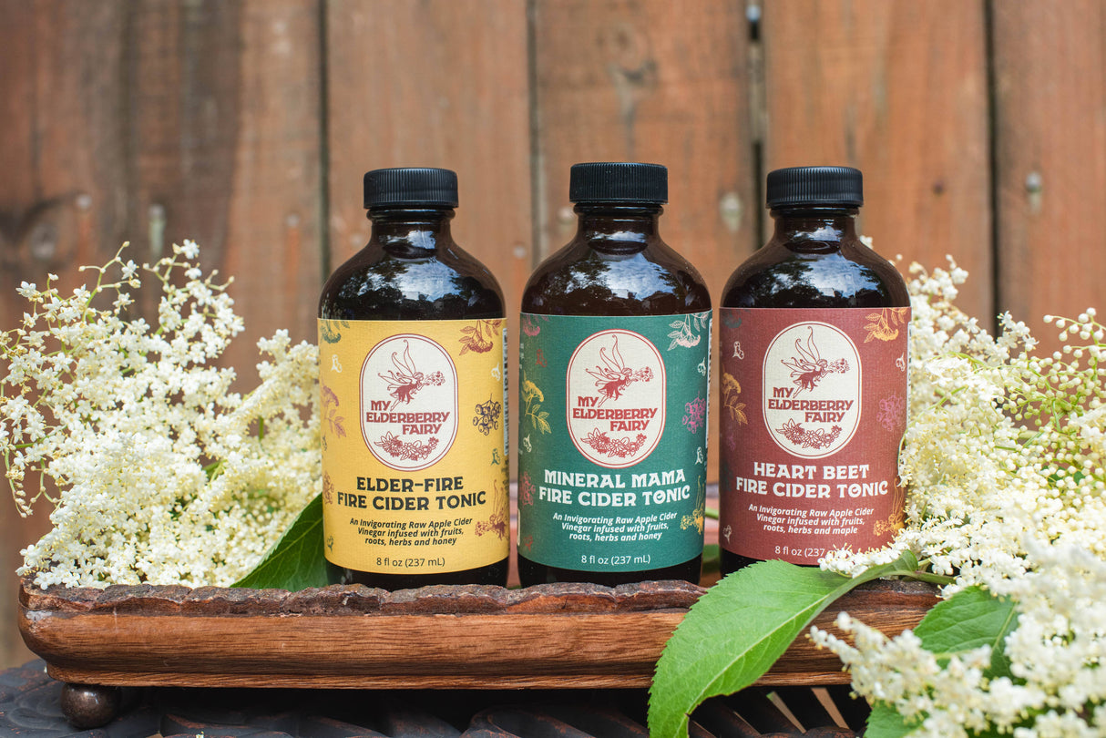 Elder-Fire Fire Cider Tonic (8 oz)