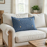 Blue Dot Interchangeable Pillow