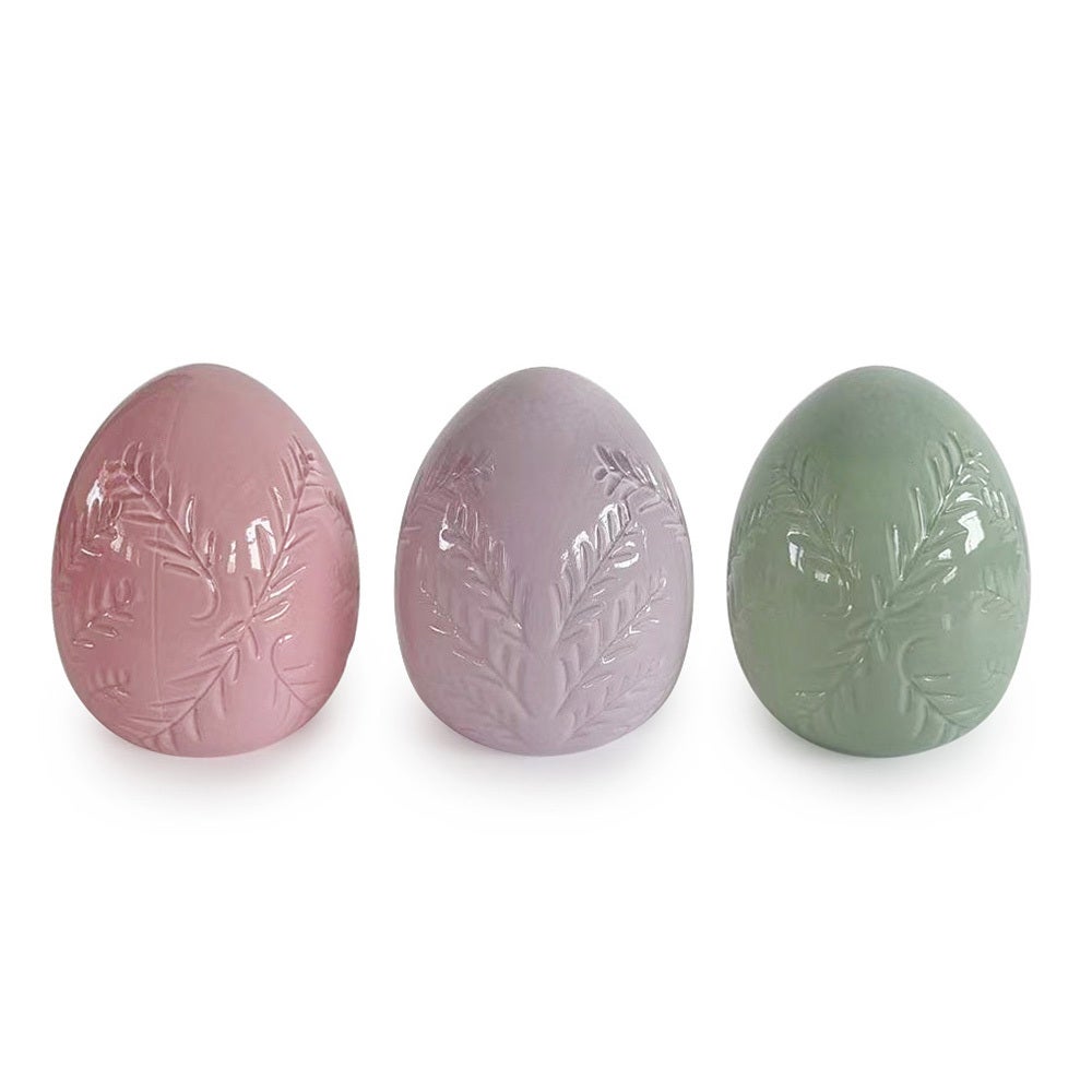 Easter Gift Glass Egg - 3 Colors