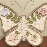 Flower Stitch Resin Butterfly