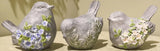 Floral Dream Resin Bird - 3 Colors