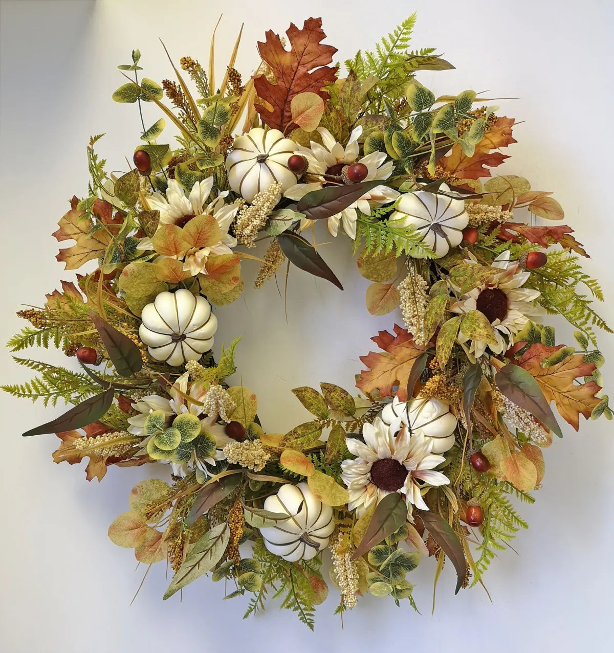 30" Liam Pumpkin Wreath