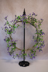 24" Purple Fairy Blossom Wreath