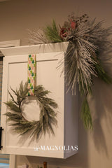 38" Kates Pine Accent Topper