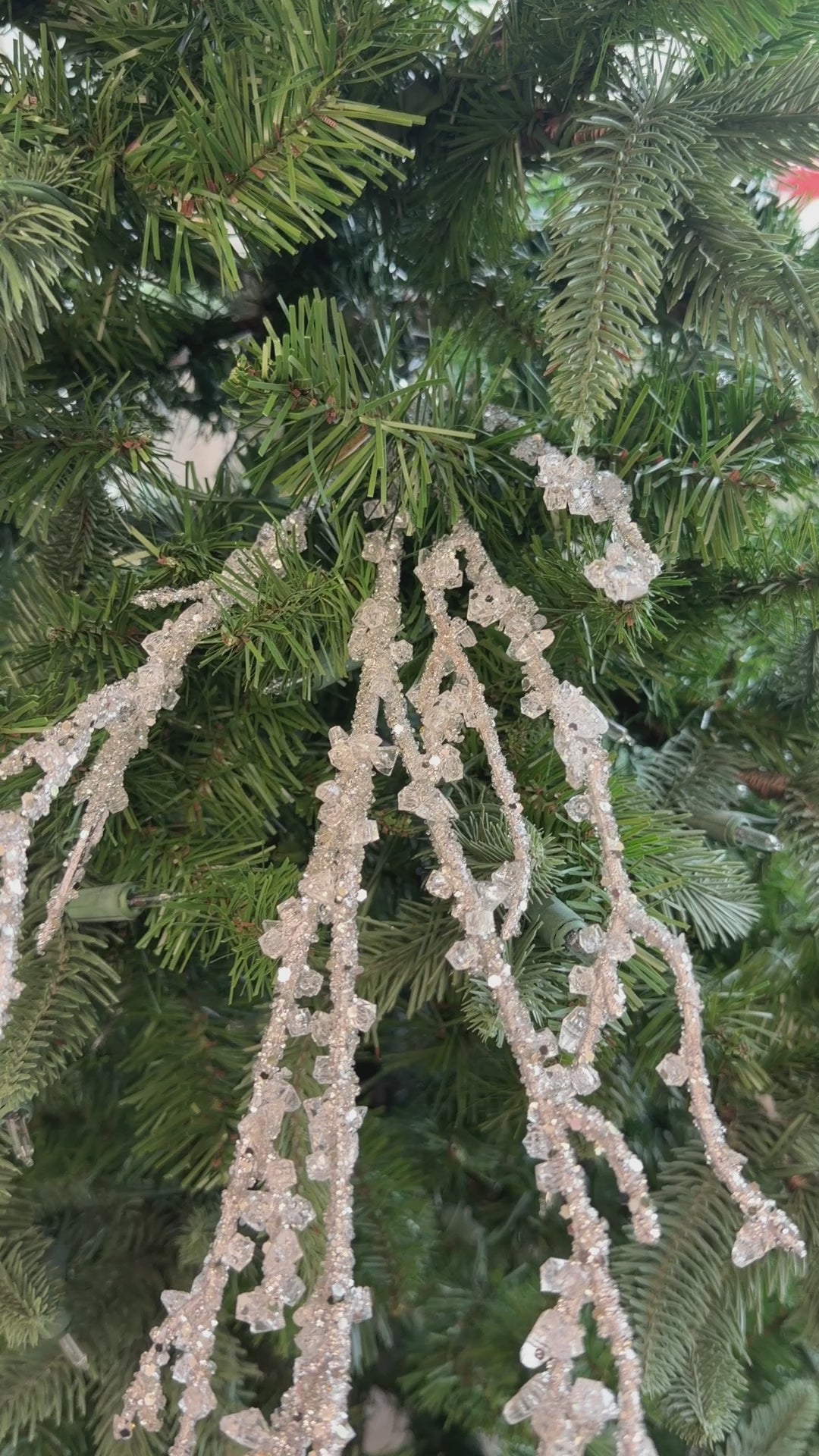 Silver Crystal Branch