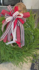 24" UV Protect Jelly Bean Grass Wreath