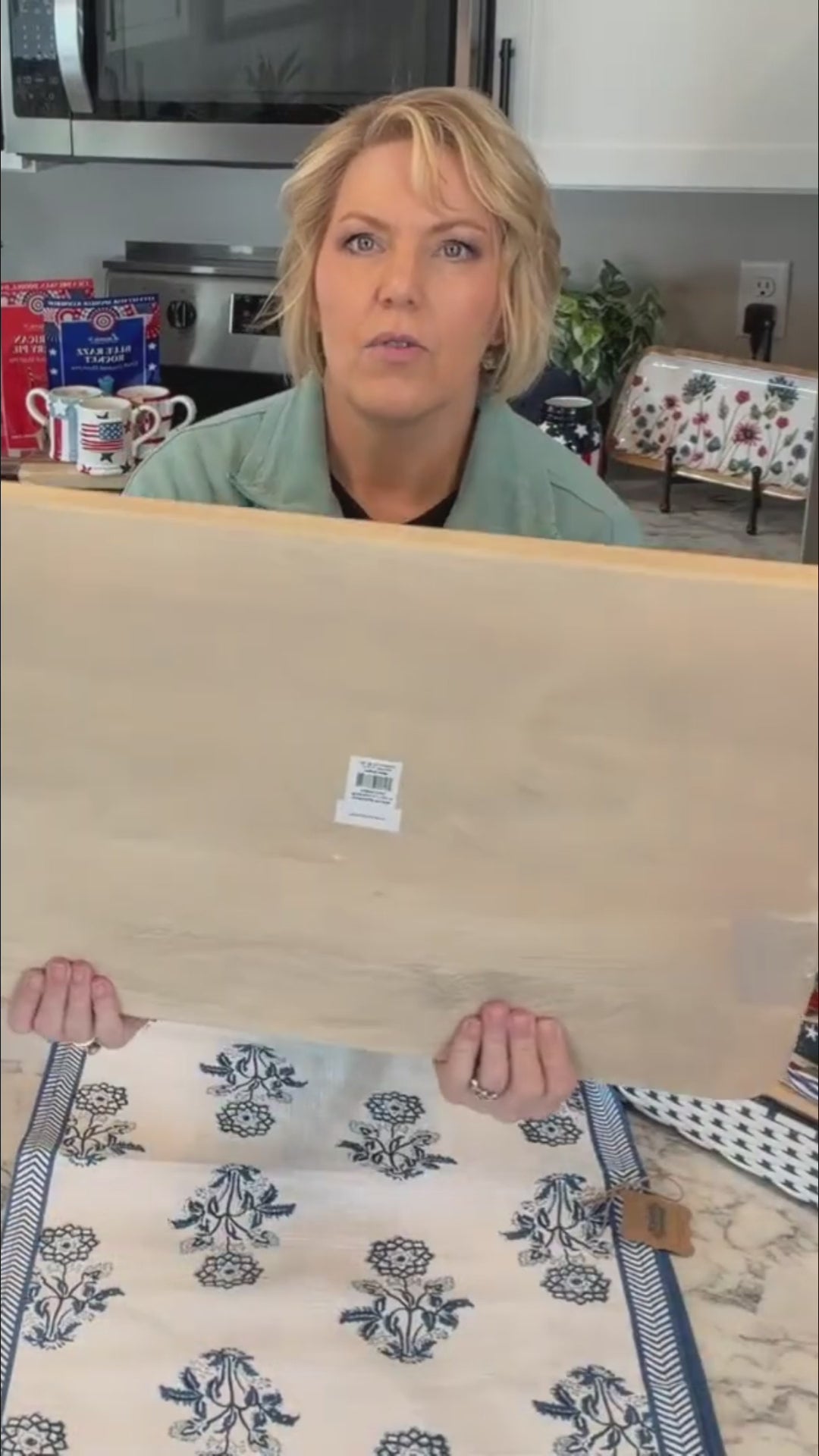 Bleached Mango Wood Tray