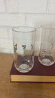 Acrylic Drinking Glass with Embedded Holiday Icons - 4 Styles