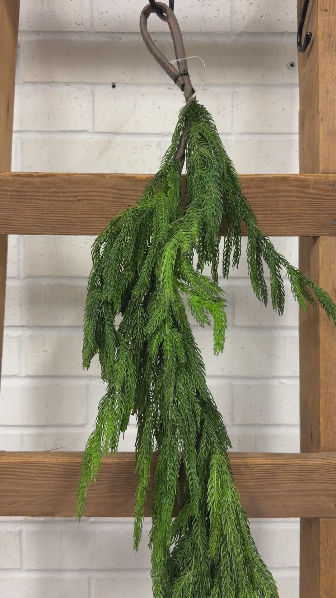 5' Real Touch Norfolk Pine Garland