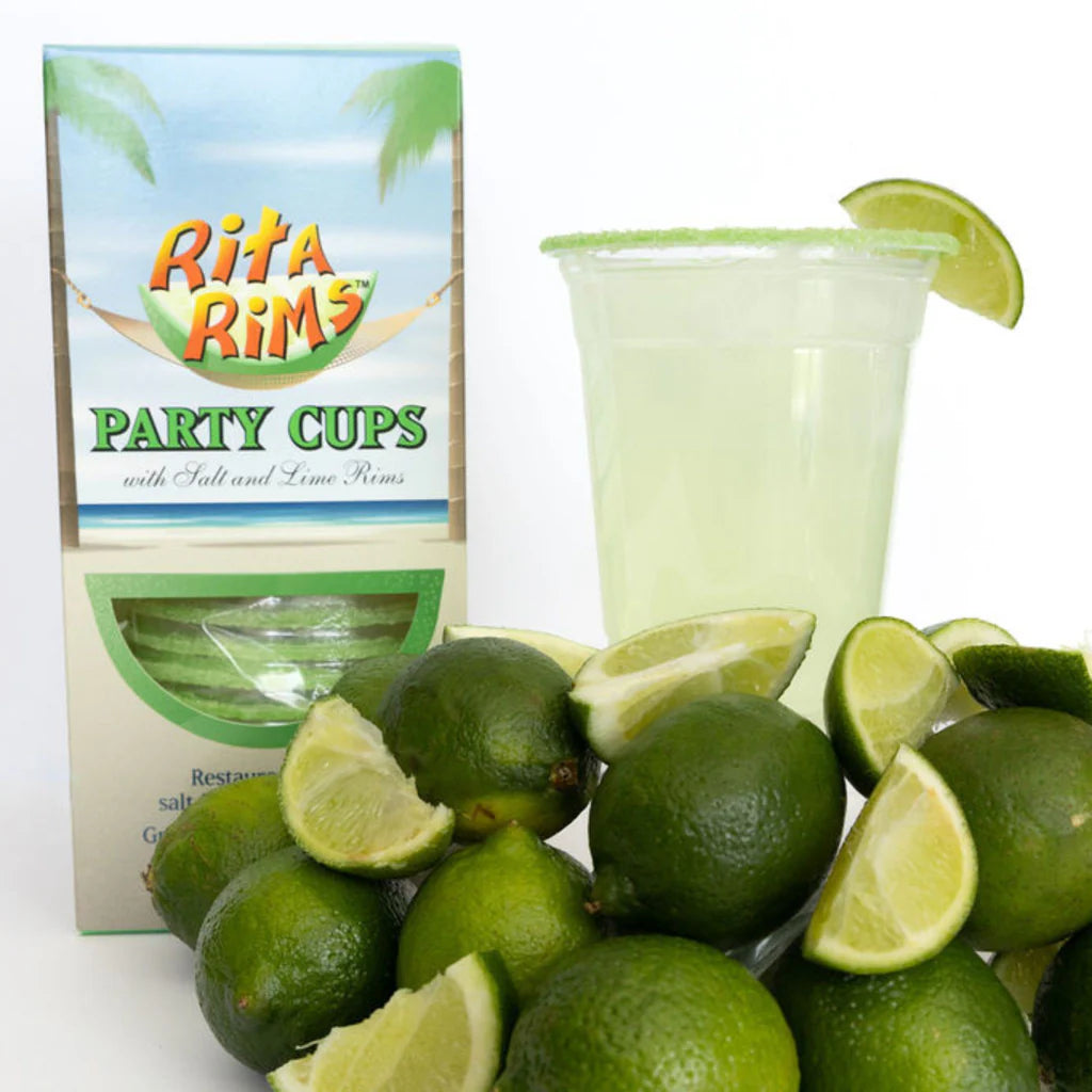 Salt & Lime Pre-Rimmed Cocktail Cups