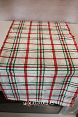 Holiday Party Plaid Table Runner