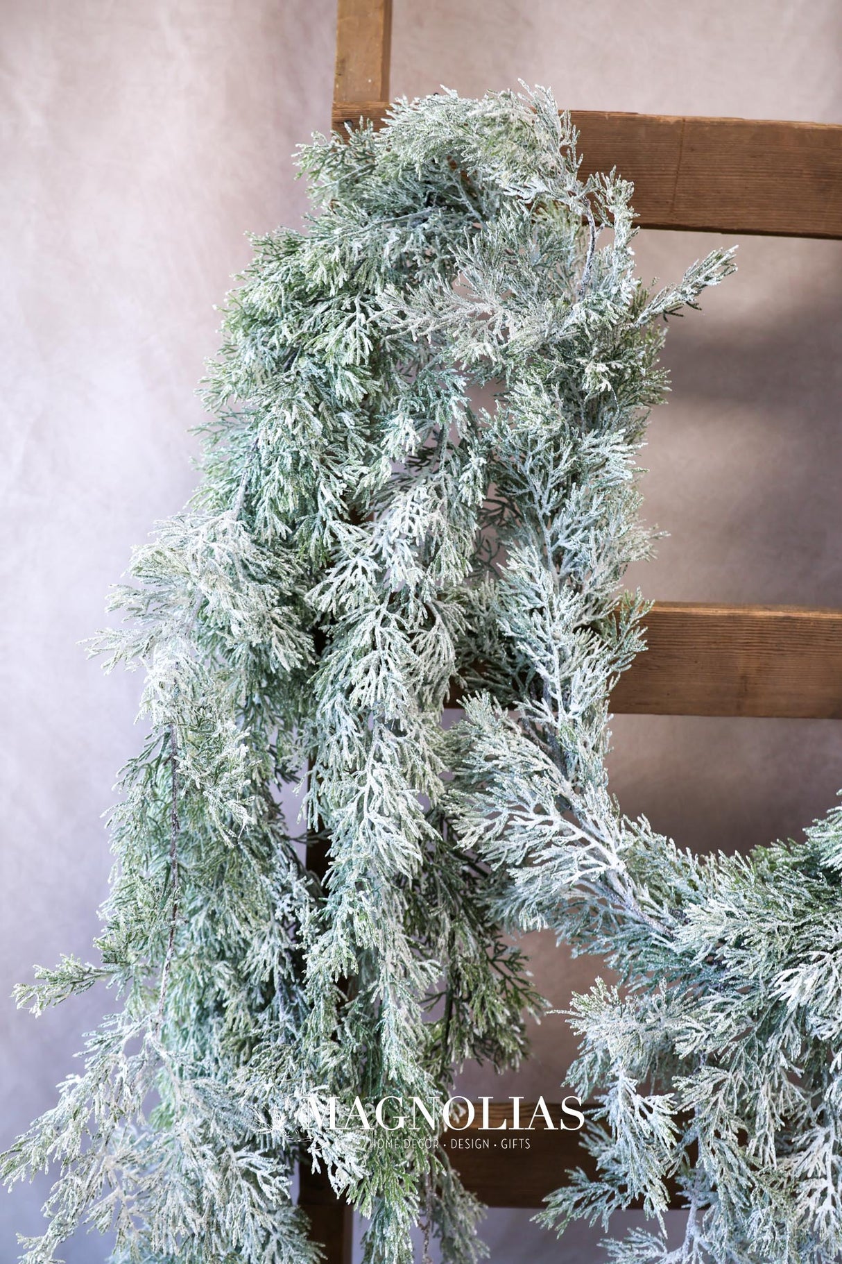 90" Fairisle Cedar Draping Garland