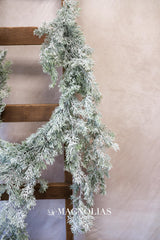 90" Fairisle Cedar Draping Garland