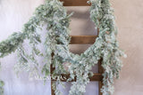 90" Fairisle Cedar Draping Garland