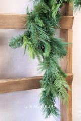Bristol Pine Real Touch Evergreen Garland