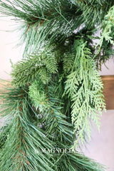 Bristol Pine Real Touch Evergreen Garland