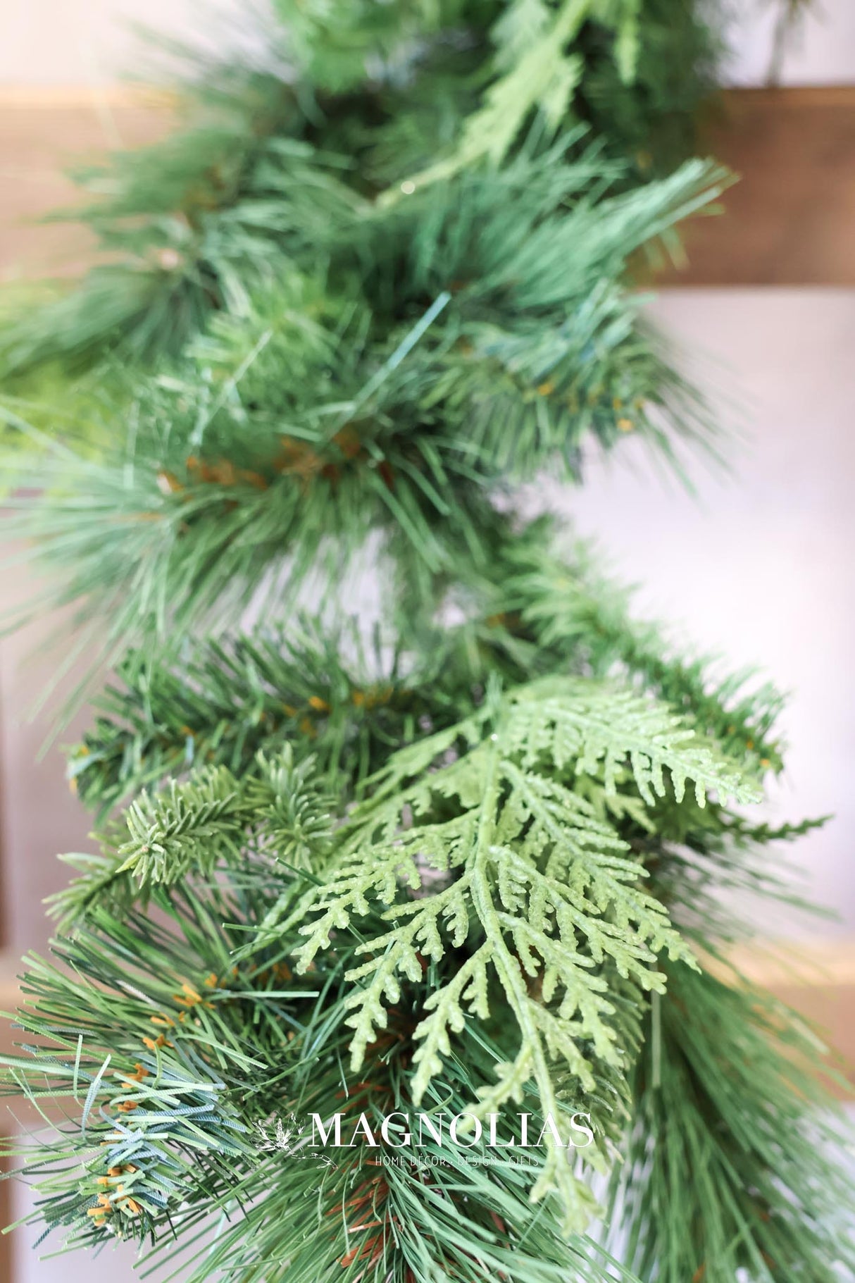 Bristol Pine Real Touch Evergreen Garland