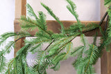 6' Winter Greens Pine Garland