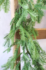 6' Winter Greens Pine Garland