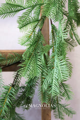 6' Winter Greens Pine Garland