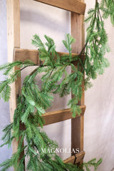 6' Winter Greens Pine Garland