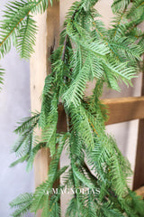 6' Winter Greens Pine Garland