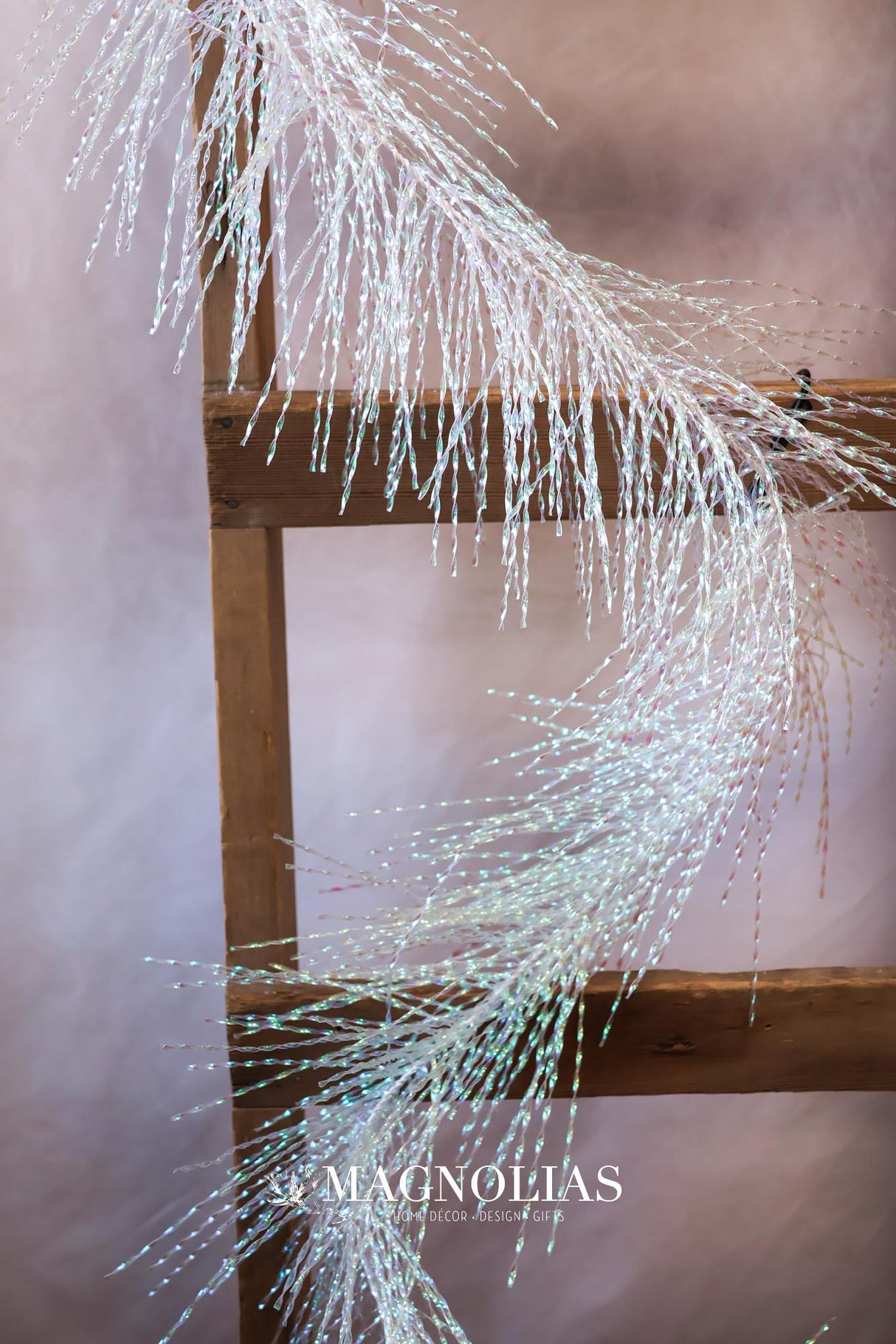 6' Iridescent Tinsel Garland
