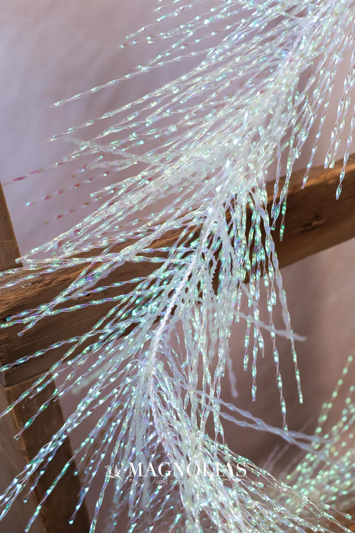 6' Iridescent Tinsel Garland