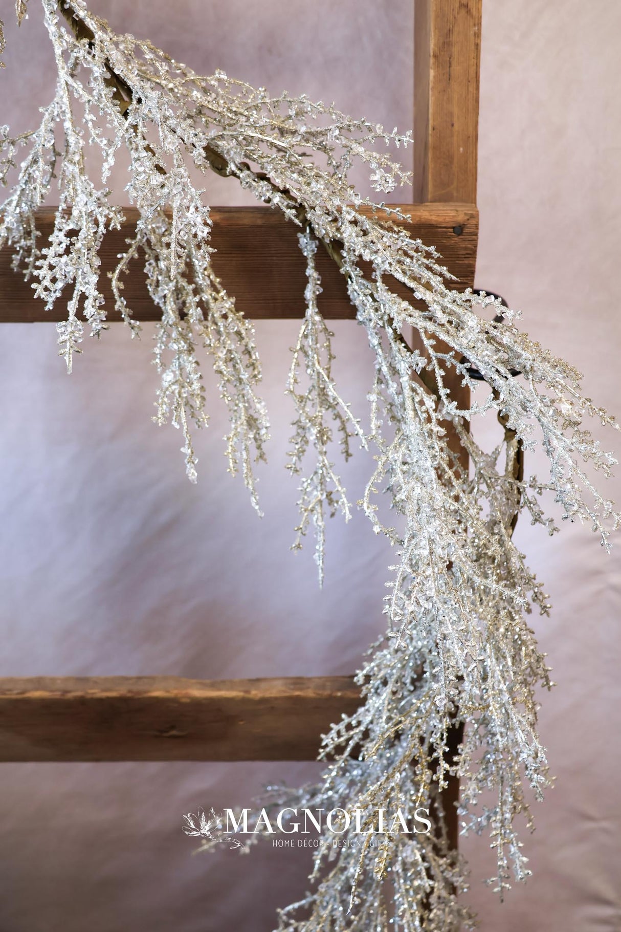 5' Christmas Concert Iced Garland