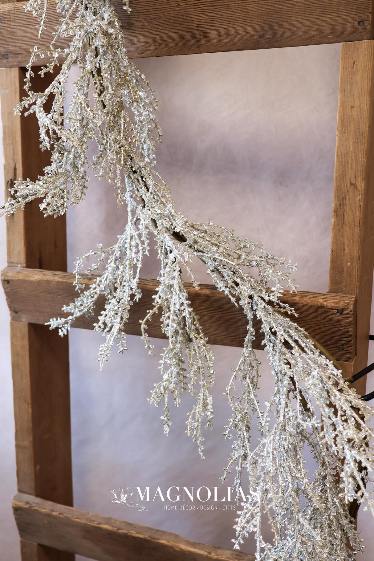 5' Christmas Concert Iced Garland