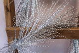 6' Silver Tinsel Garland