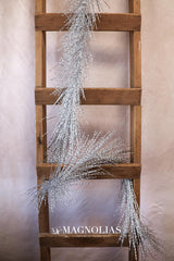6' Silver Tinsel Garland