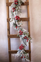 5' Snow Ming Mountain Pine Garland